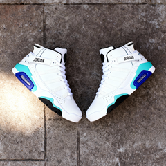 JDN Retro 6 | Blanco Azul